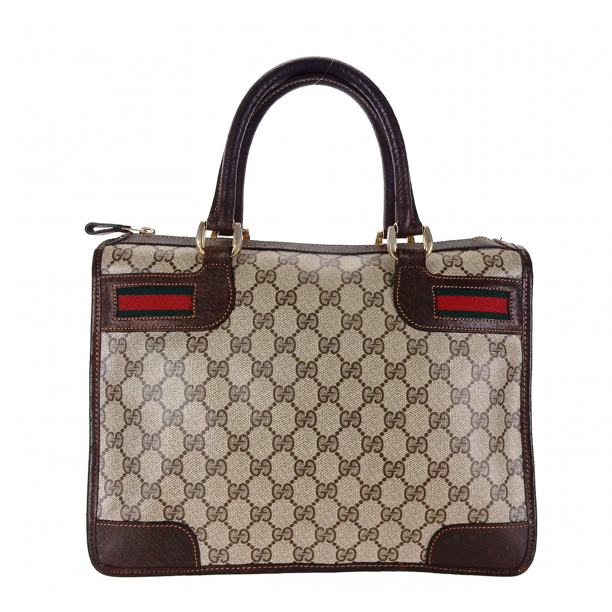 Ophidia Top Handle cloth handbag