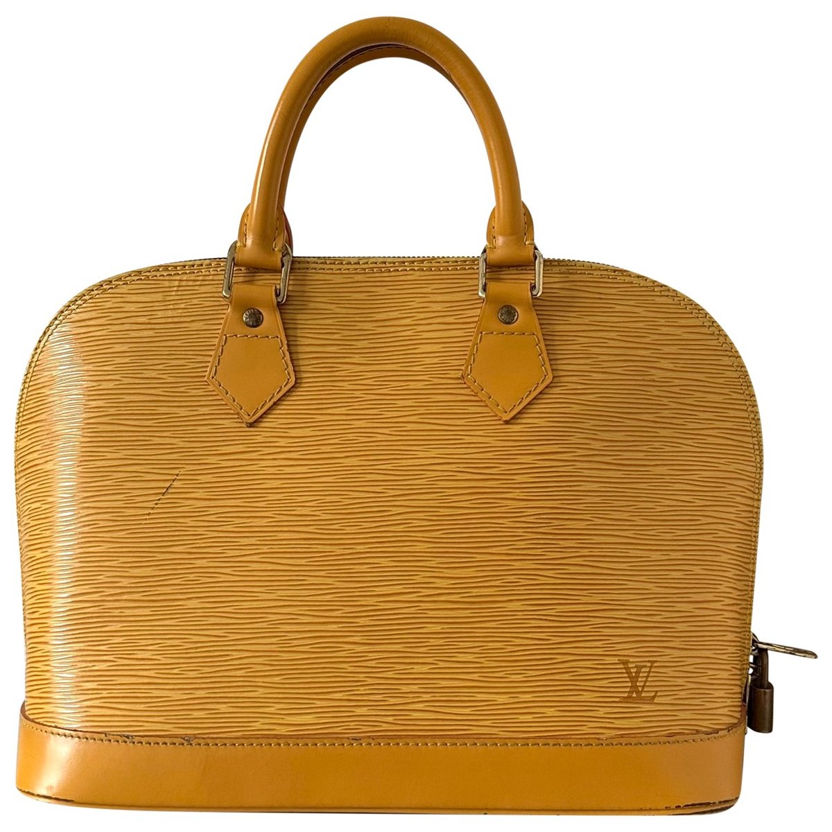 Alma leather handbag
