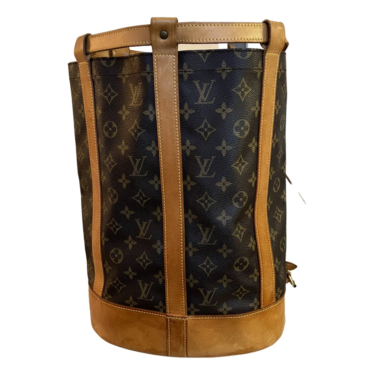 Randonnée leather backpack