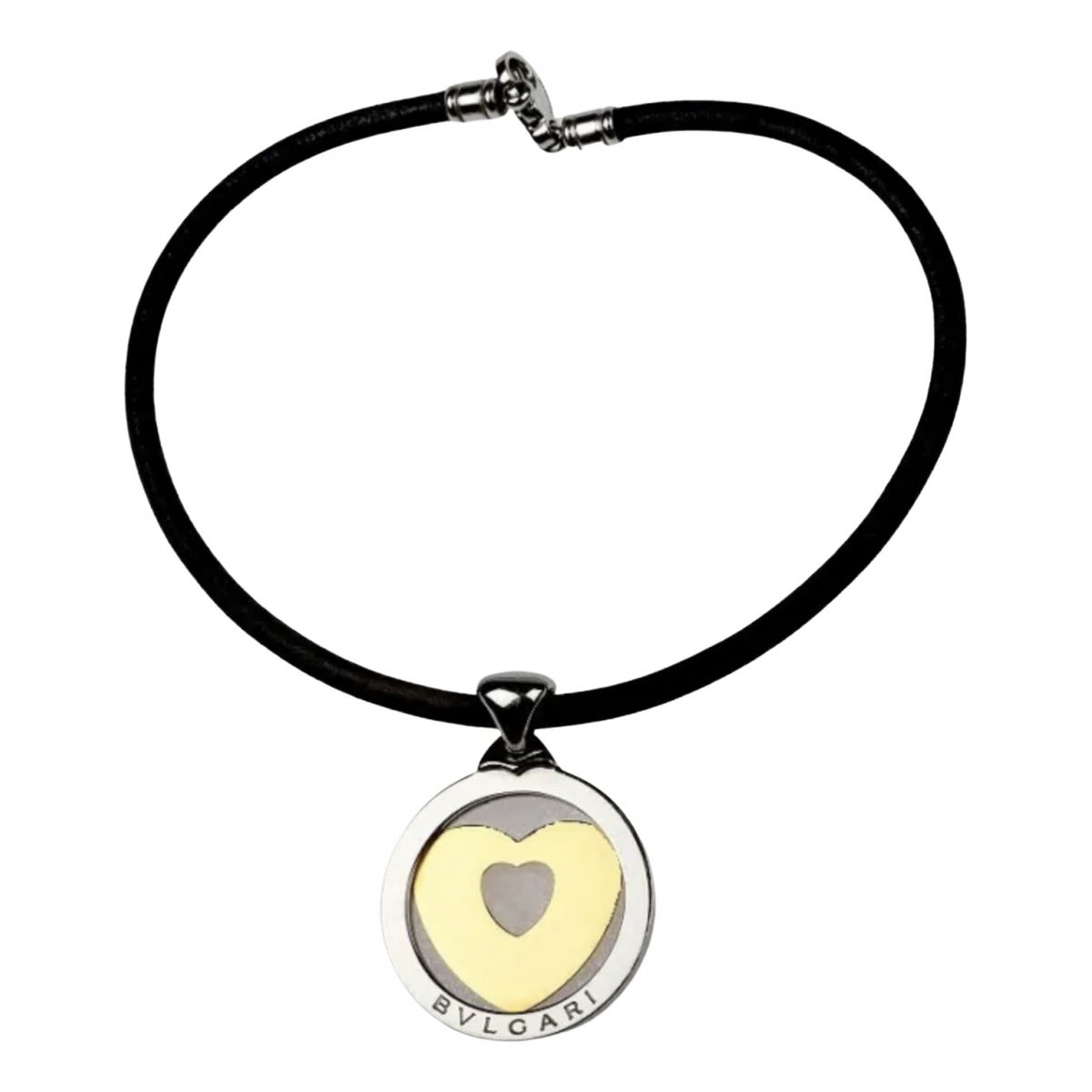 Tondo yellow gold necklace
