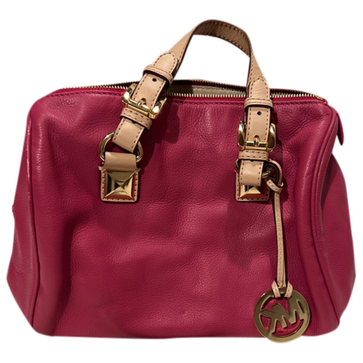 Grayson Barrel leather handbag