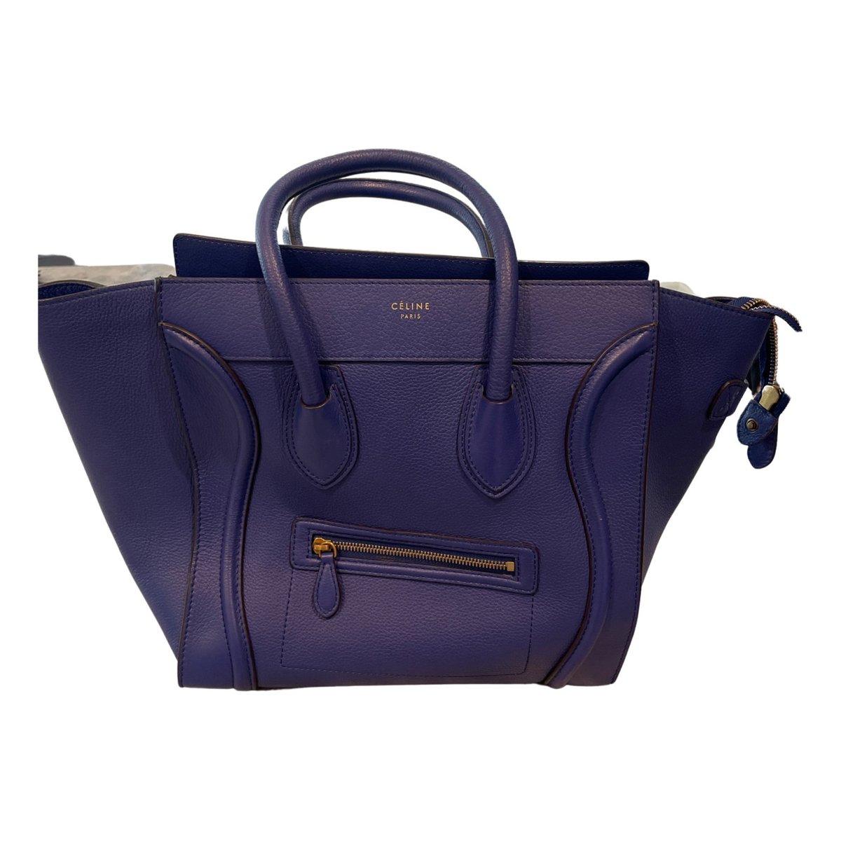 Luggage leather handbag