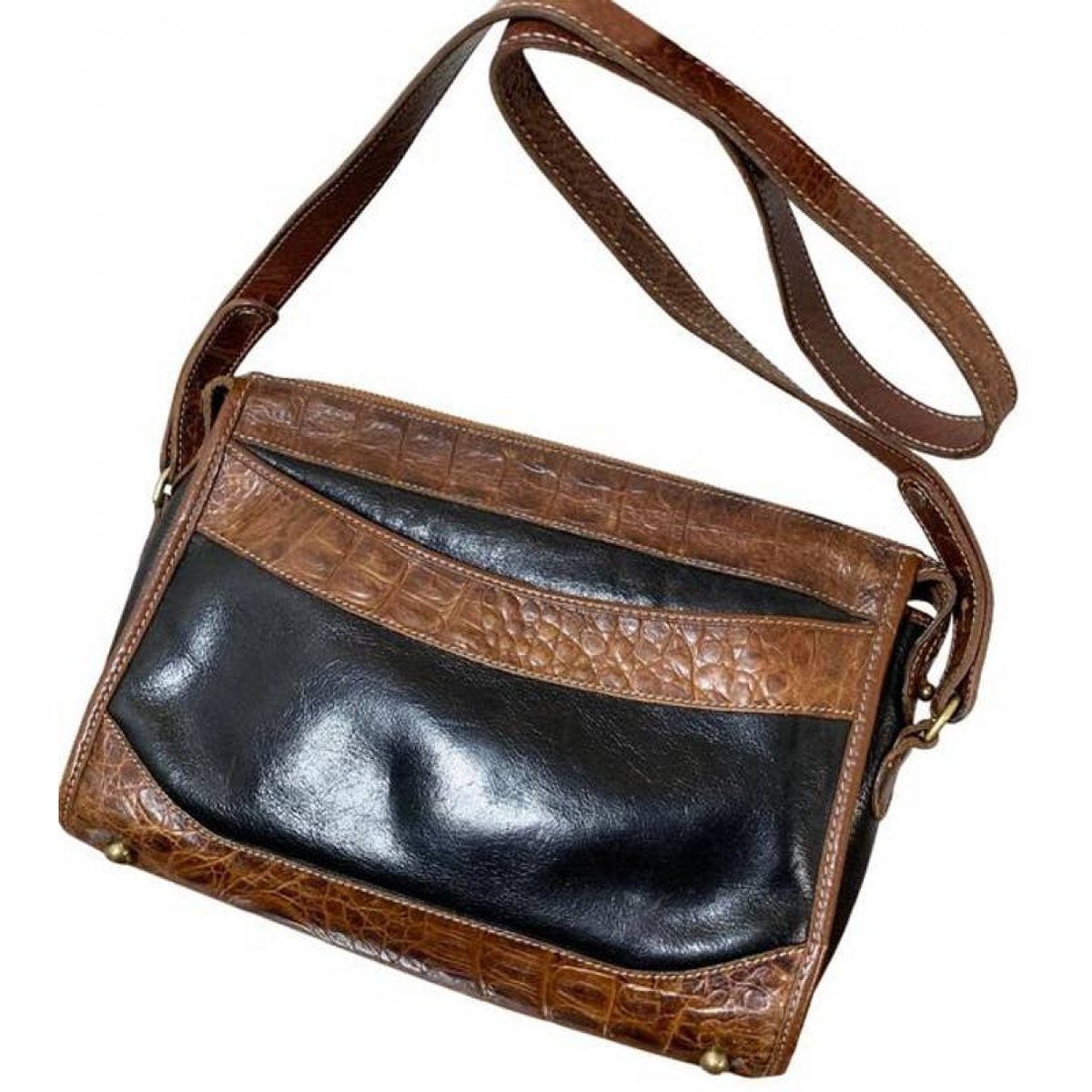 Leather satchel