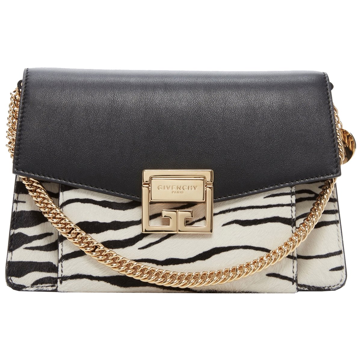 GV3 pony-style calfskin crossbody bag