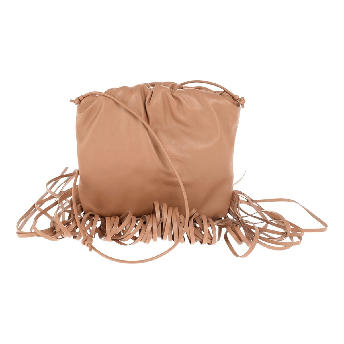 Fringe Pouch leather handbag