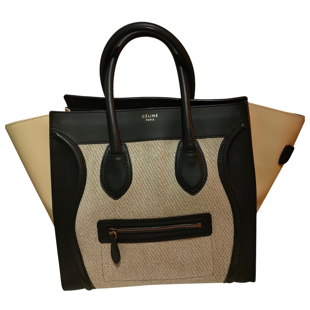 Luggage leather handbag