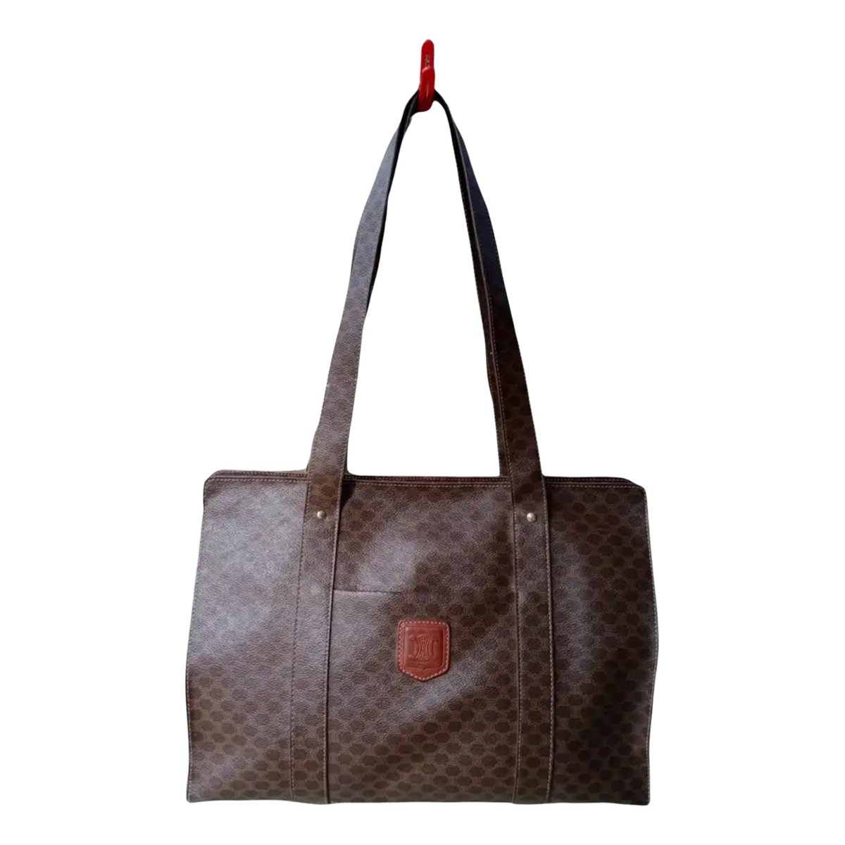 Triomphe Vintage leather handbag