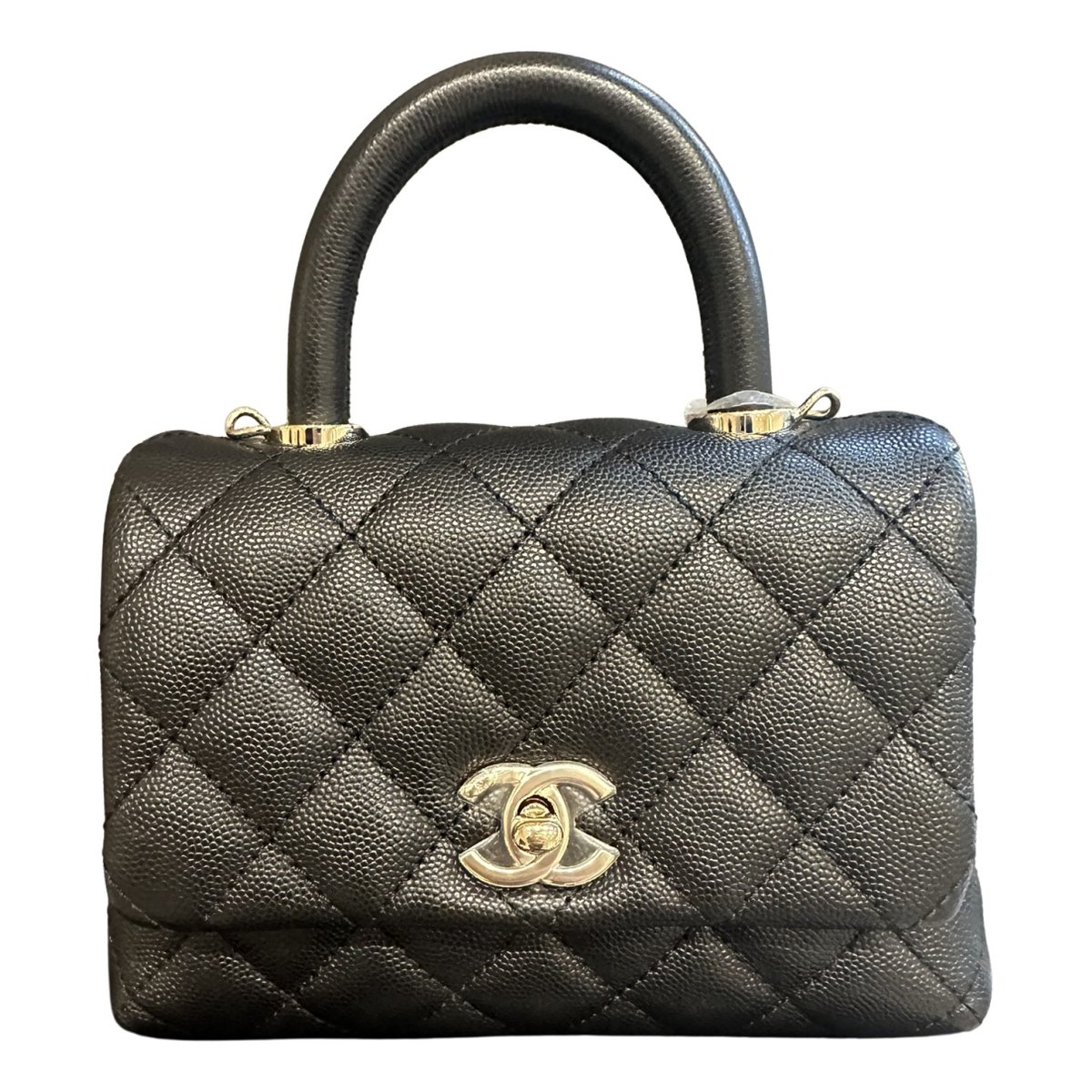 Coco Handle leather handbag
