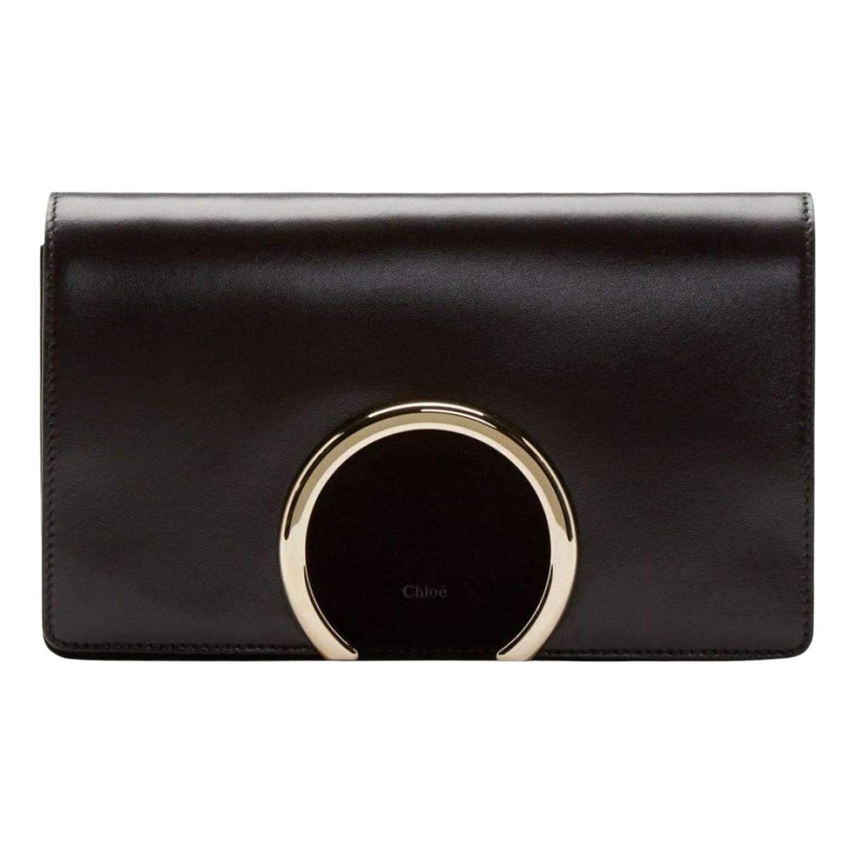 Gabrielle leather clutch bag