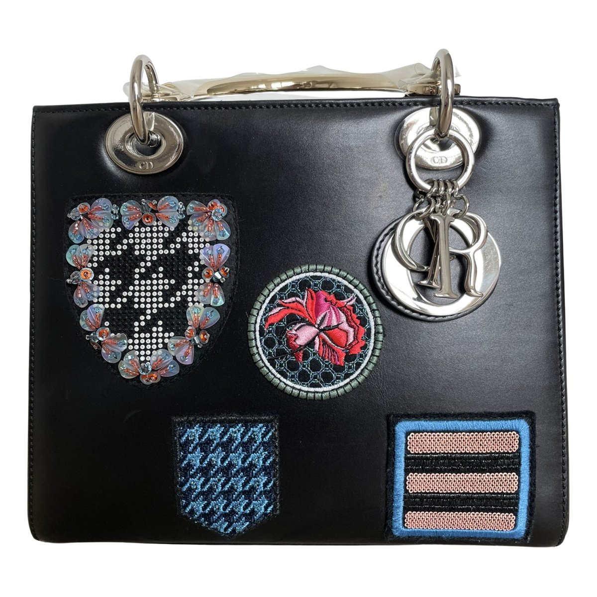 Lady Dior leather handbag