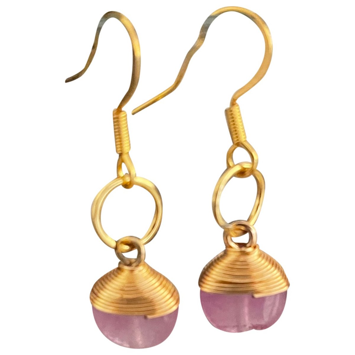 Améthyste earrings