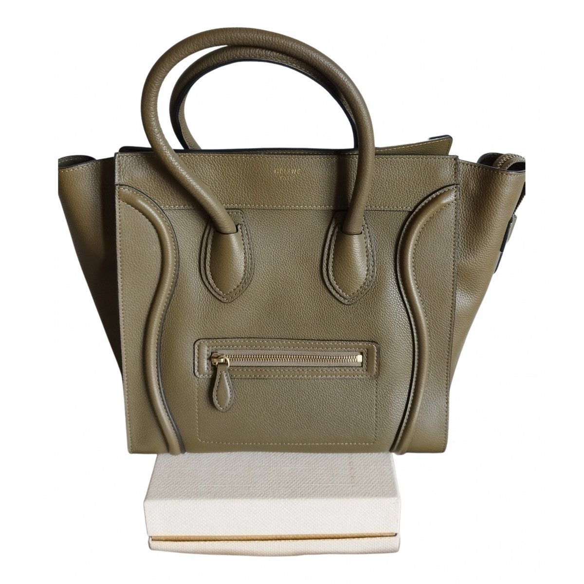 Luggage leather handbag