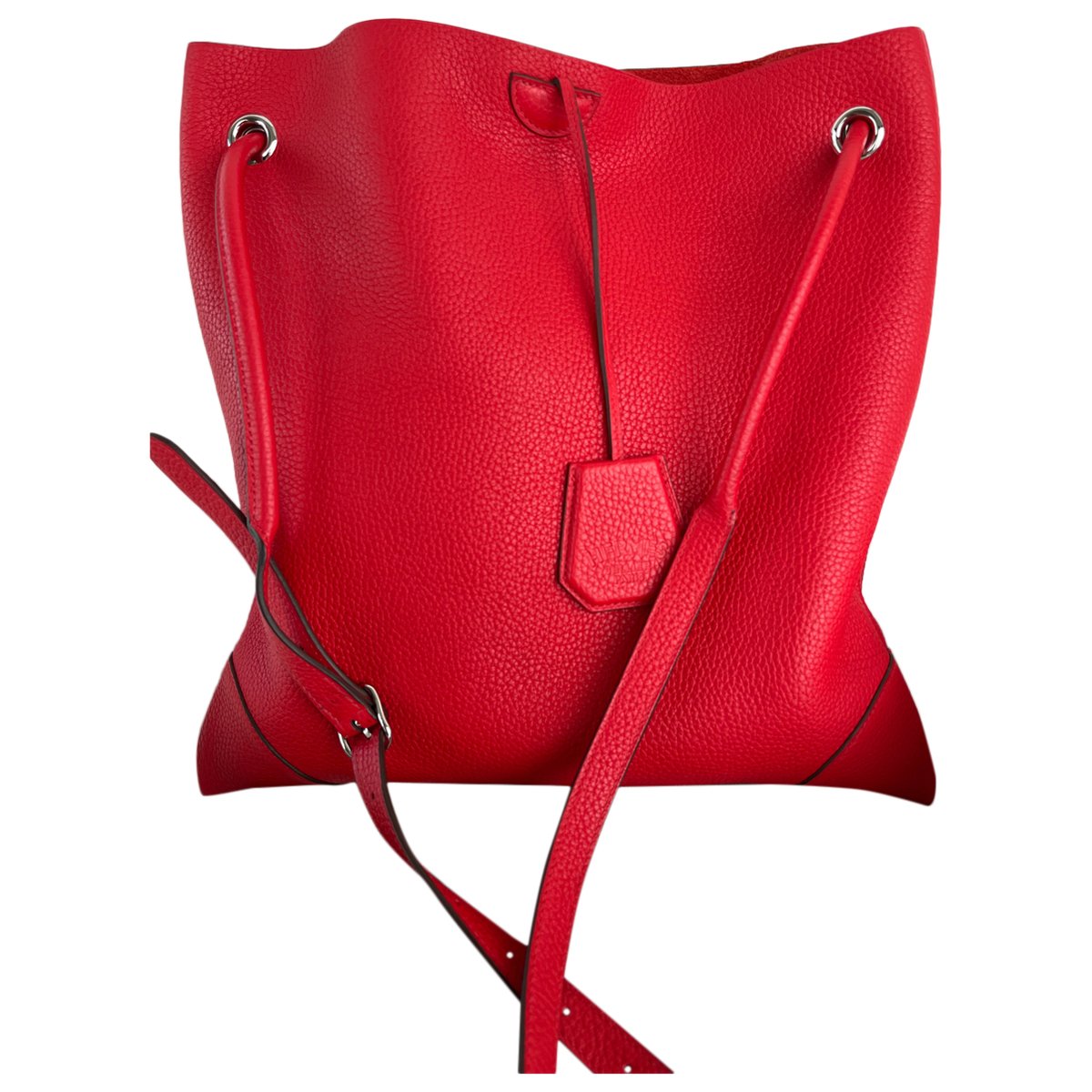 Silk City leather handbag