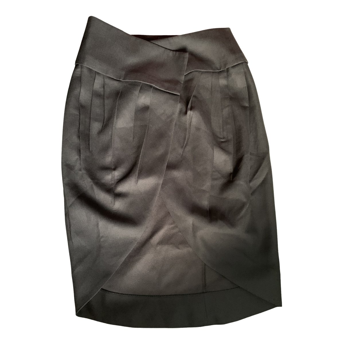 L'Amour d'un Gitan wool mid-length skirt