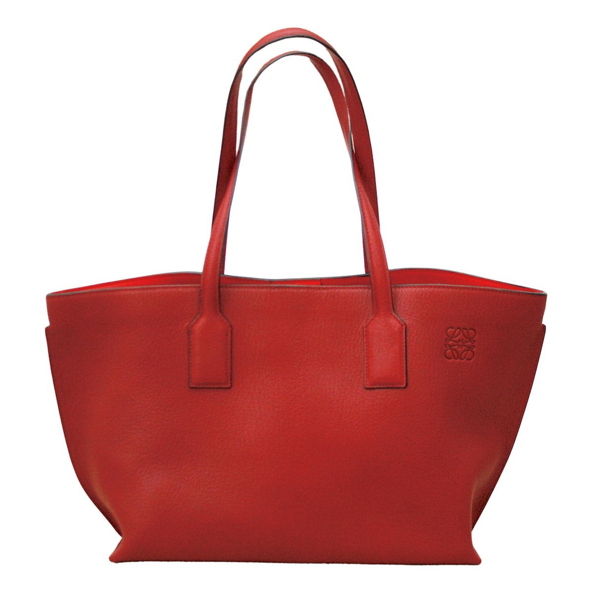 T Shopper leather tote