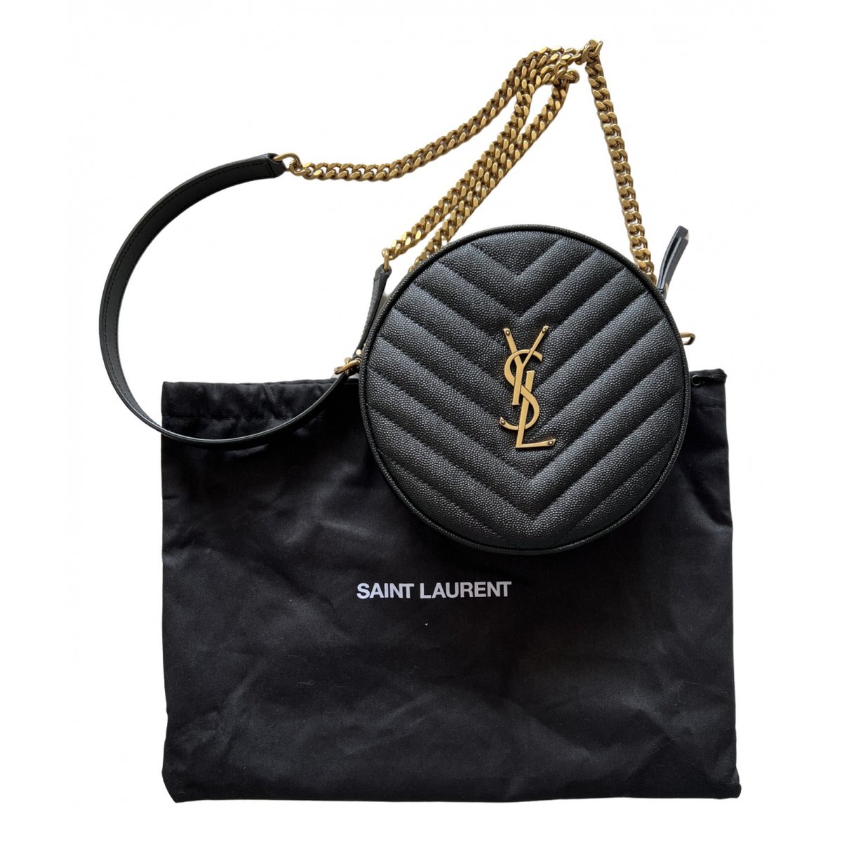 Vinyle leather crossbody bag