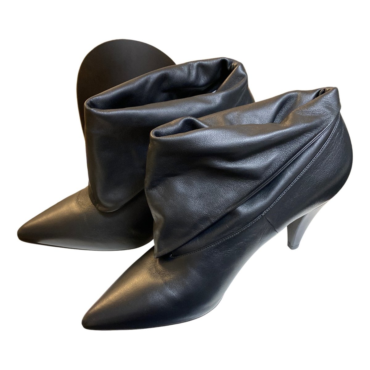Shark leather ankle boots