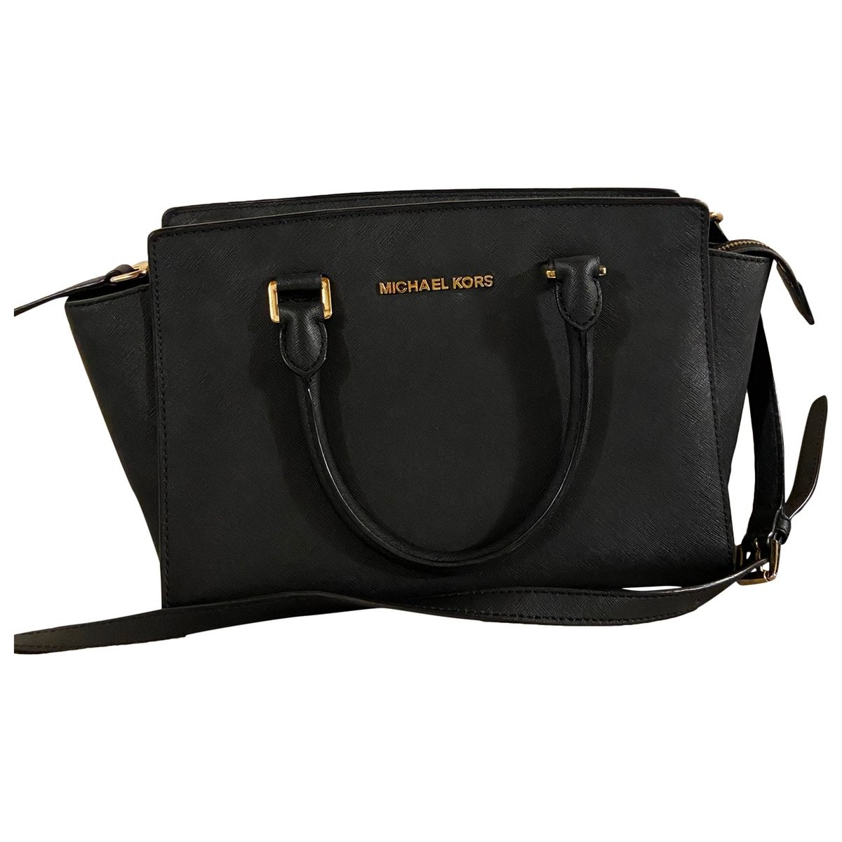 Selma leather crossbody bag