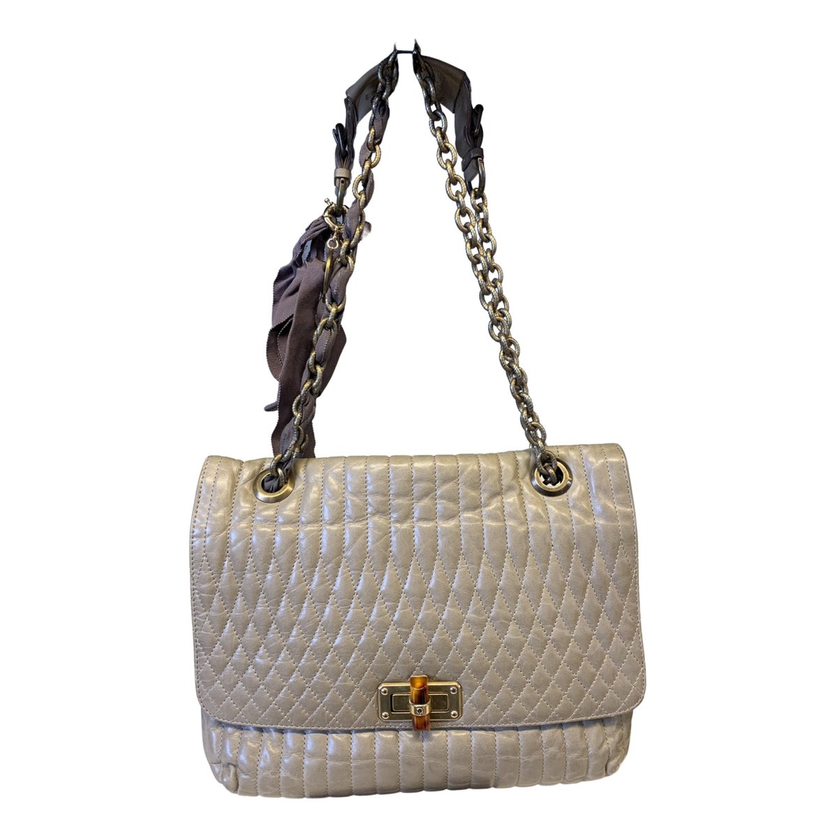 Happy leather handbag