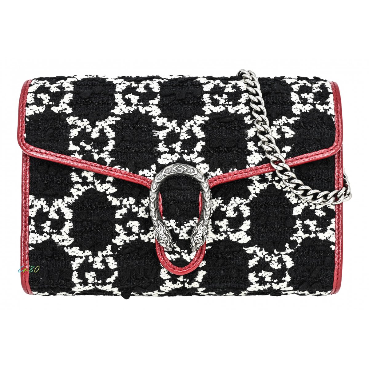 Dionysus Chain Wallet tweed crossbody bag