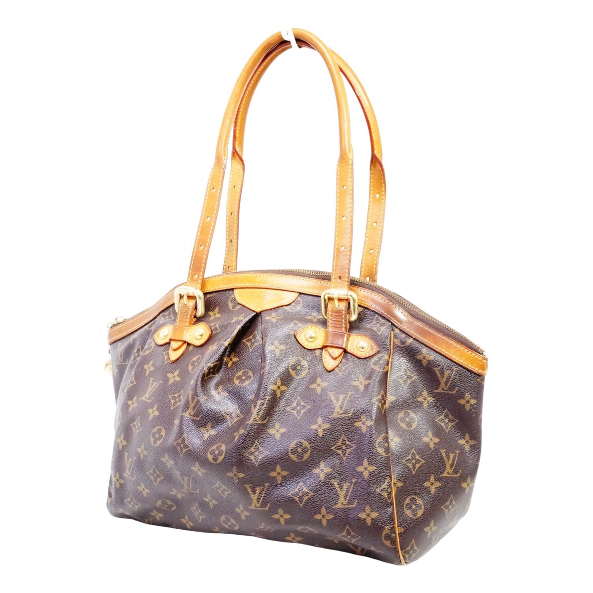 Tivoli leather bowling bag