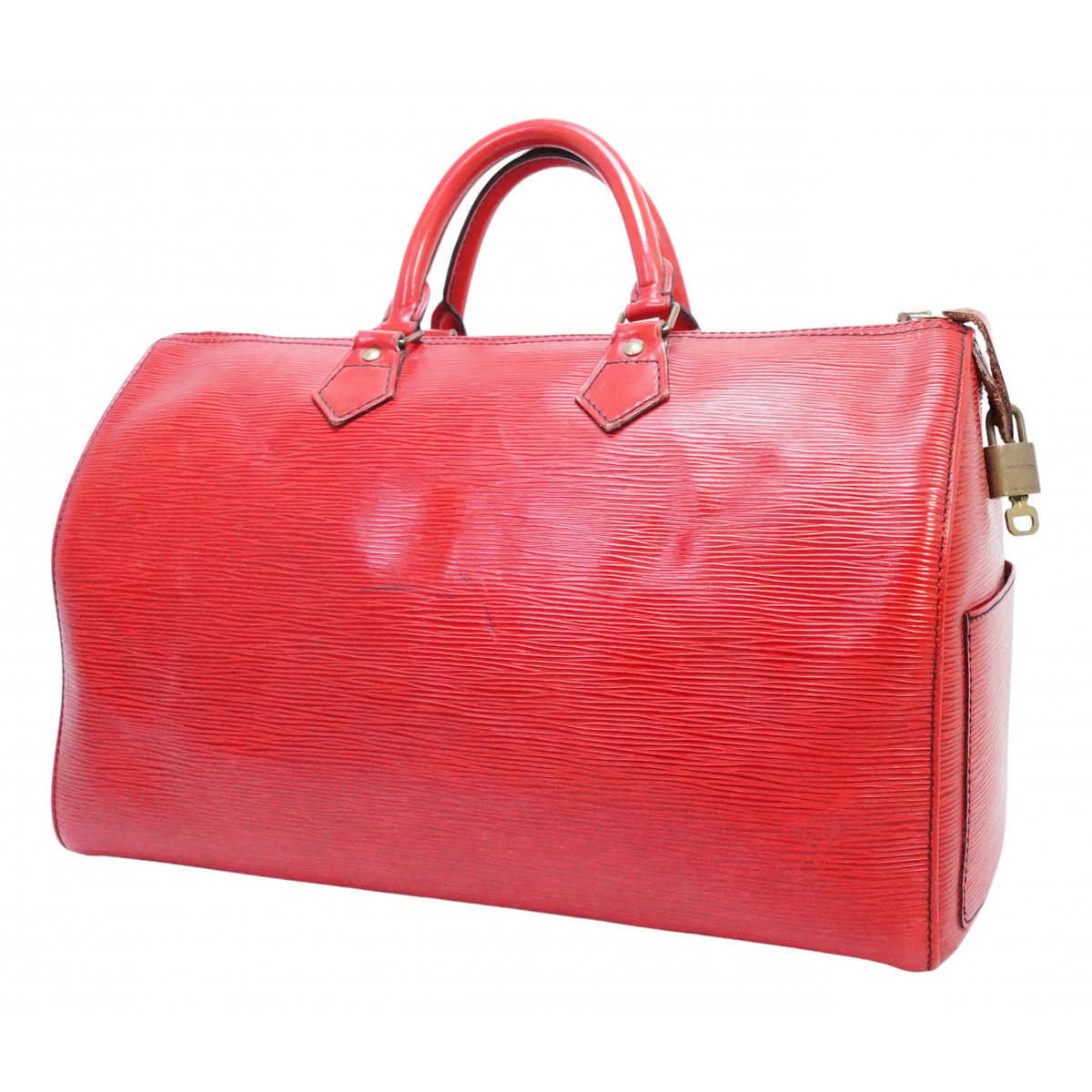 Speedy leather handbag