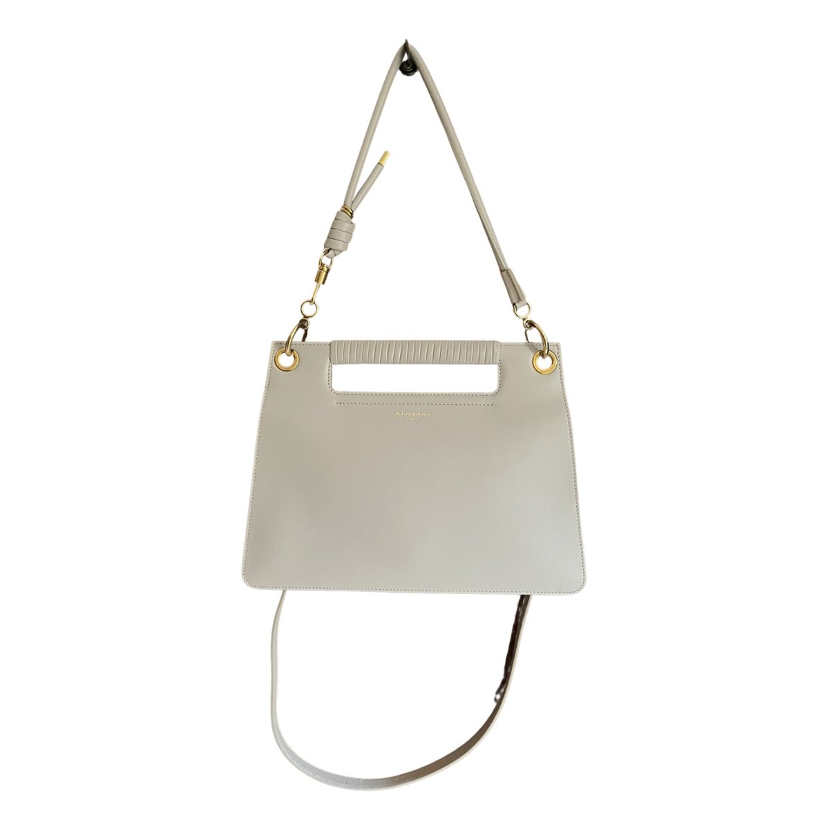 Whip leather handbag