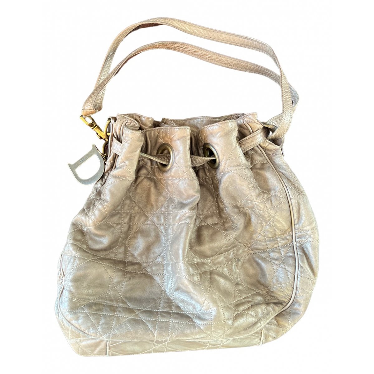 Lady Dior leather handbag