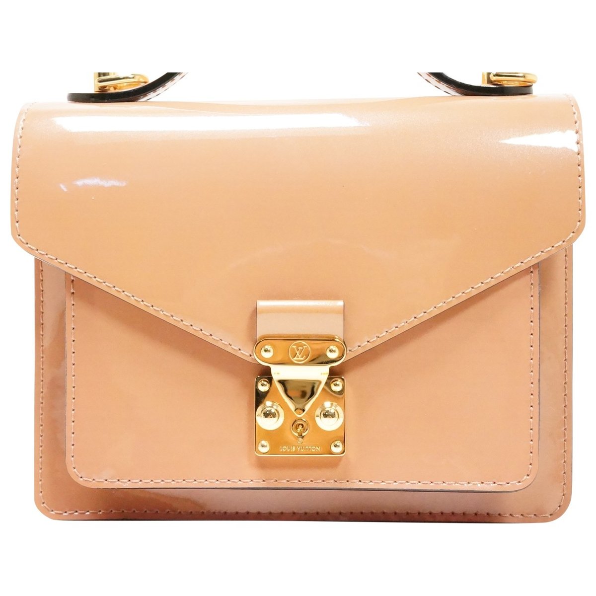 Monceau patent leather crossbody bag