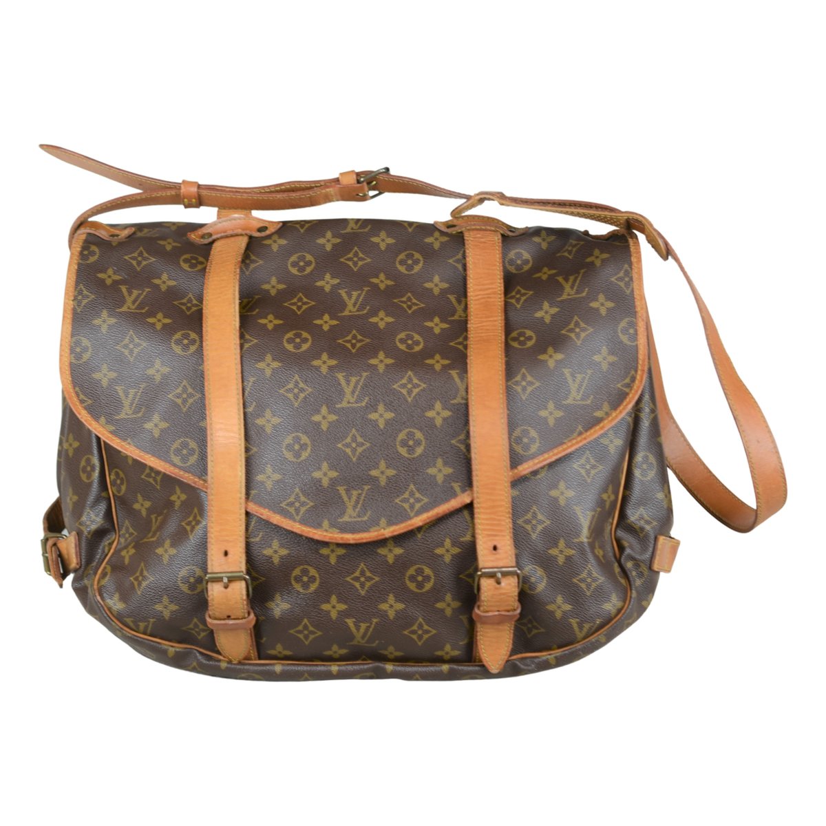 Saumur leather crossbody bag