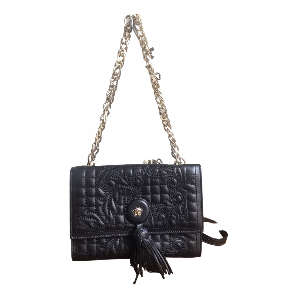 La Medusa leather handbag