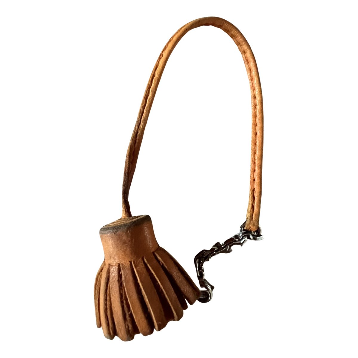 Carmencita leather bag charm