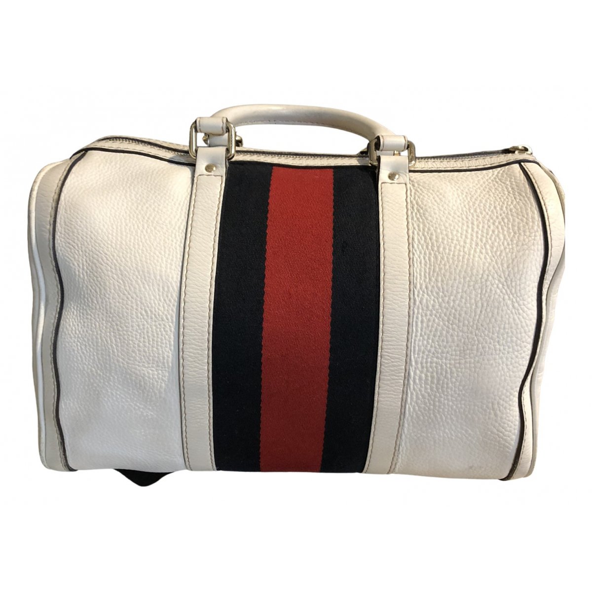 Boston leather bag