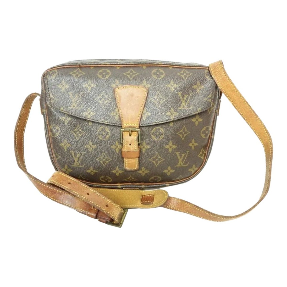 Jeune fille leather crossbody bag