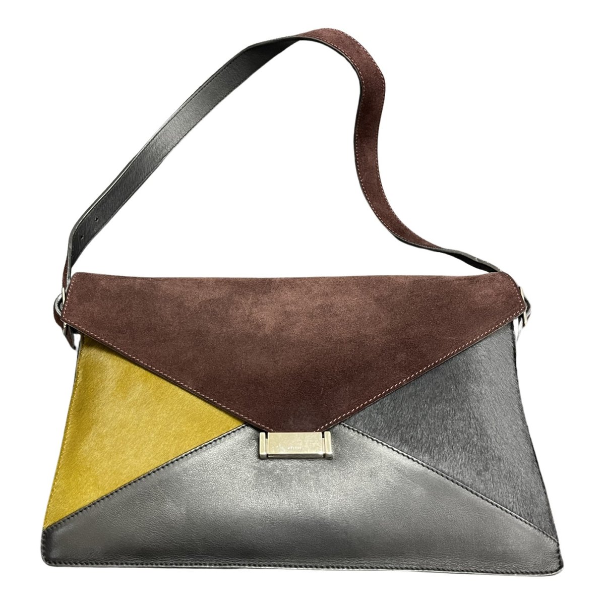 Diamond Clutch leather handbag