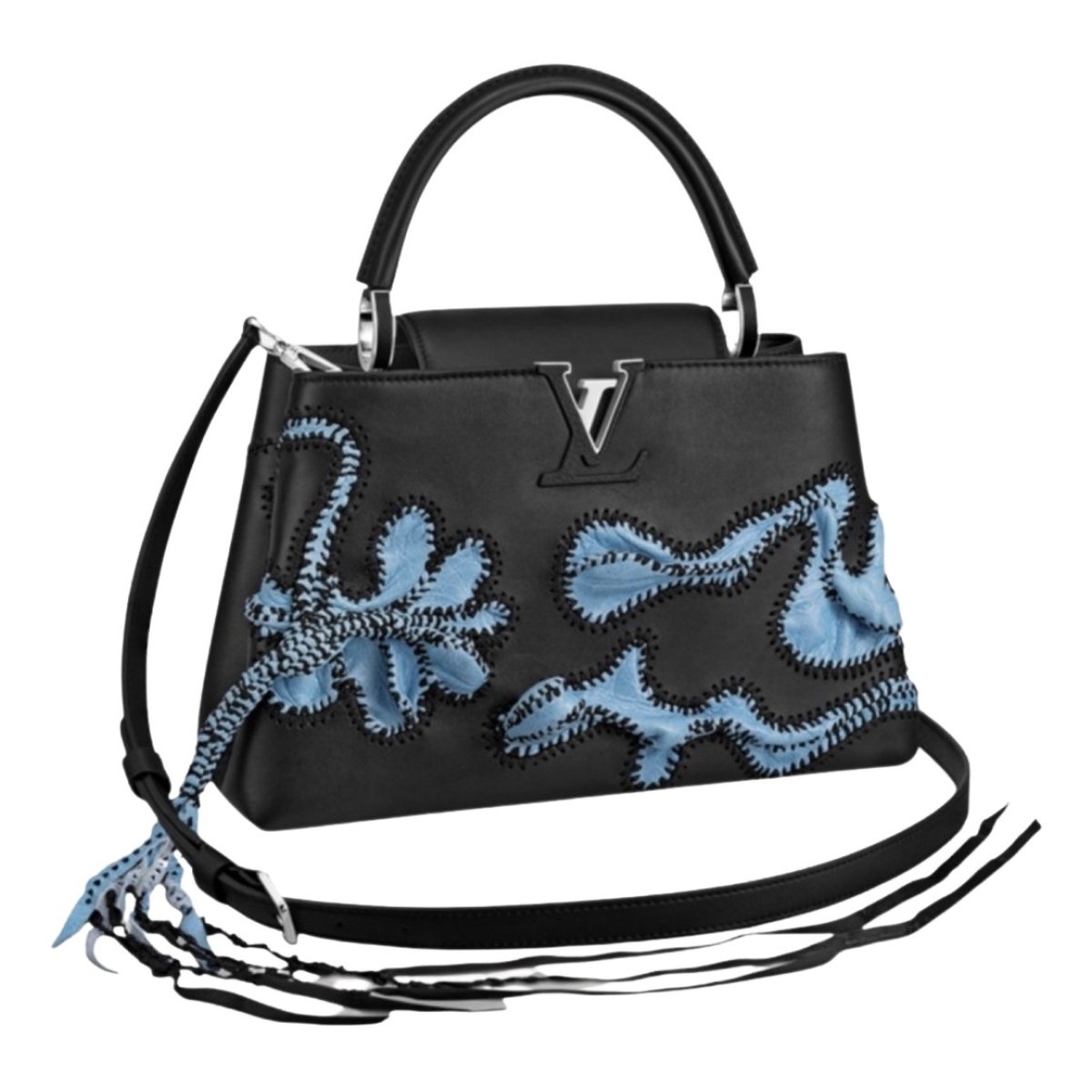 Capucines leather handbag