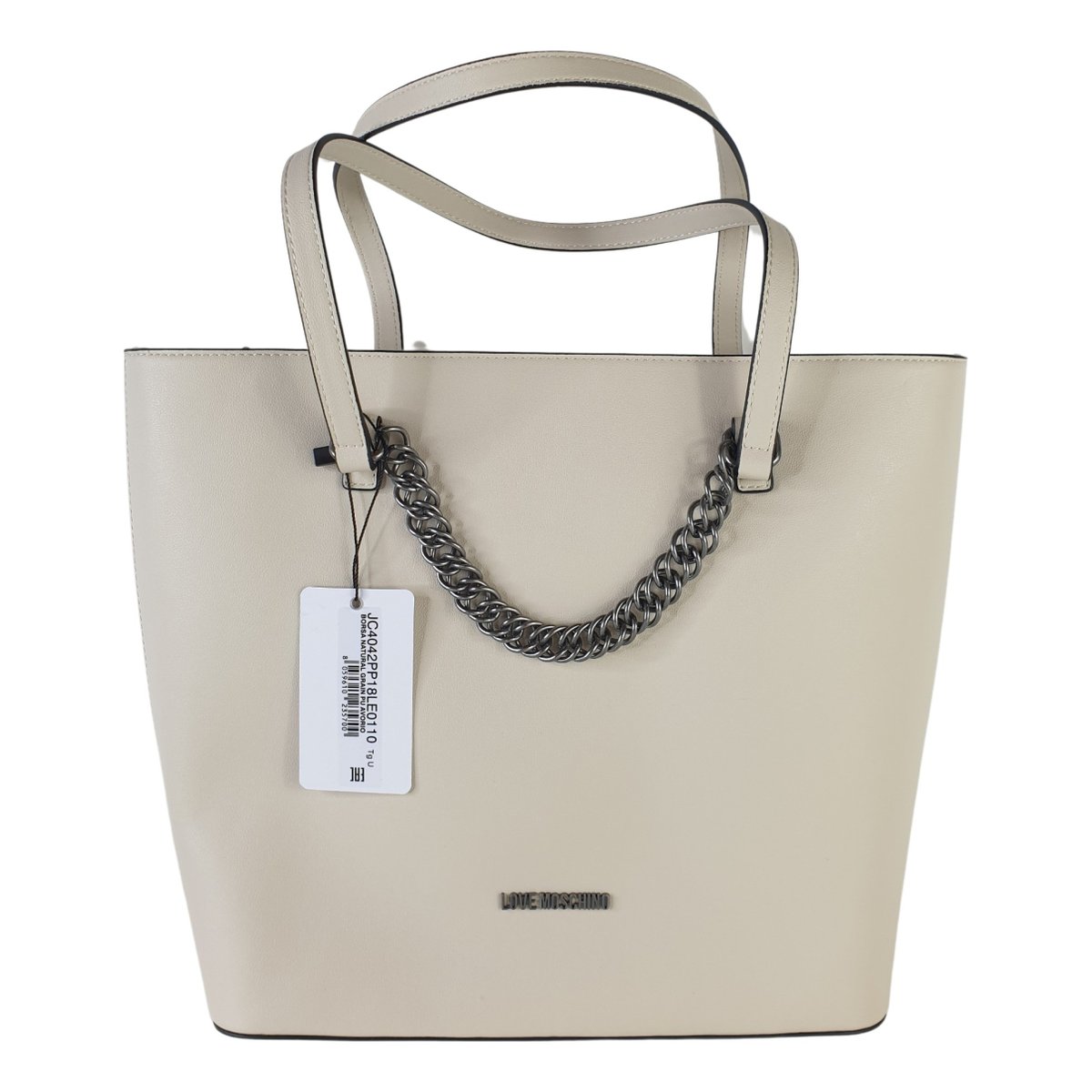 Vegan leather tote
