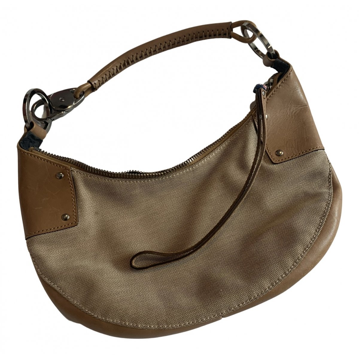 Hobo leather handbag