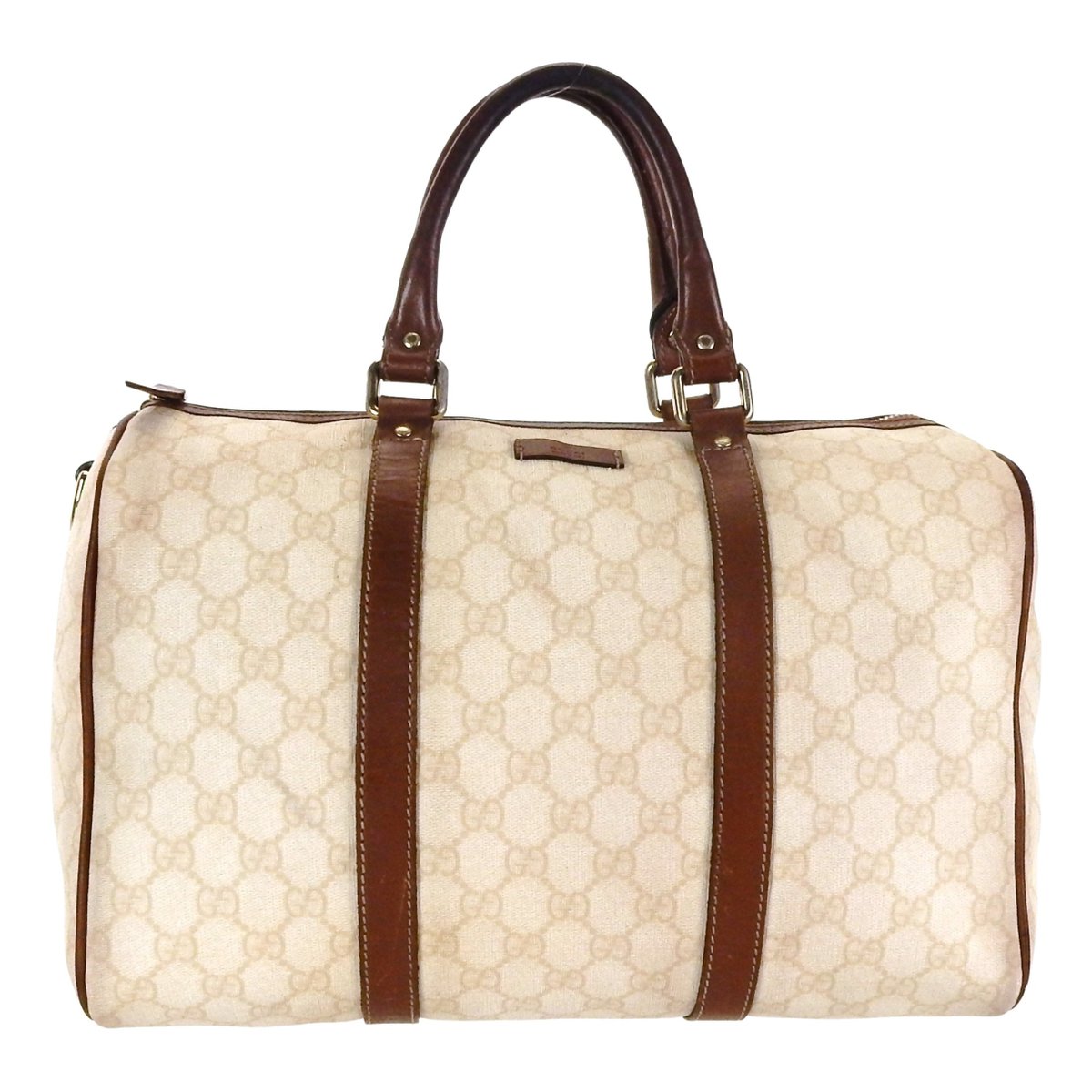 Boston leather handbag