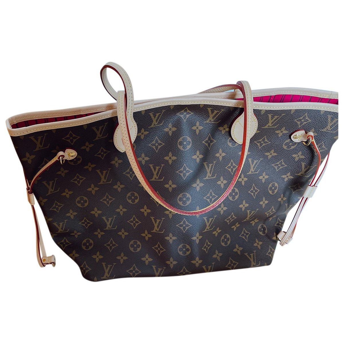 Neverfull leather tote