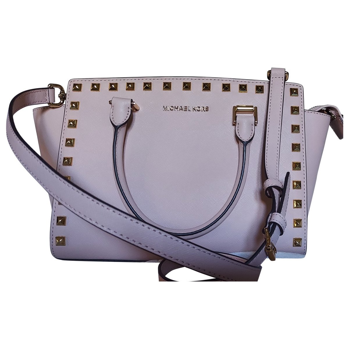 Selma leather handbag