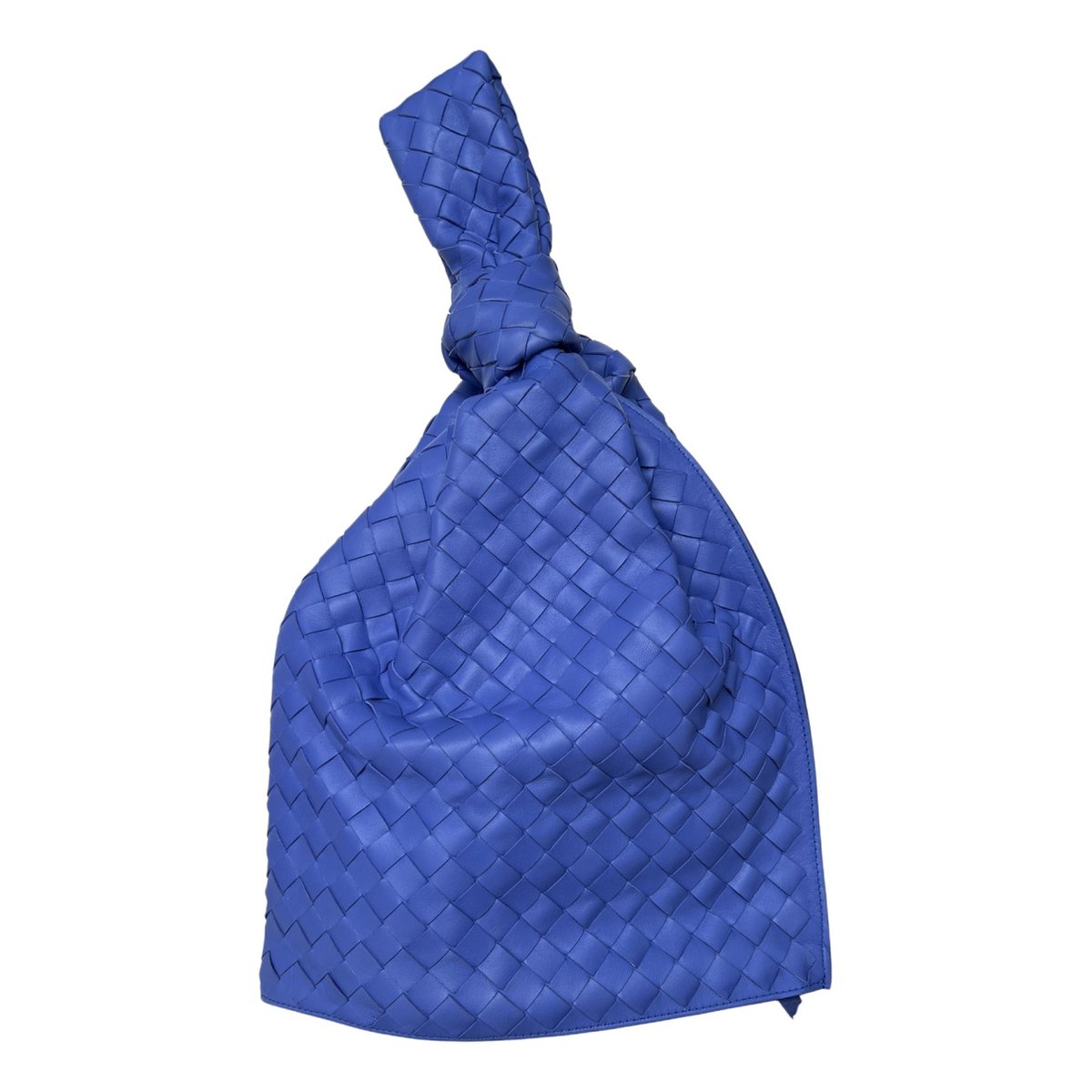 Twist leather handbag