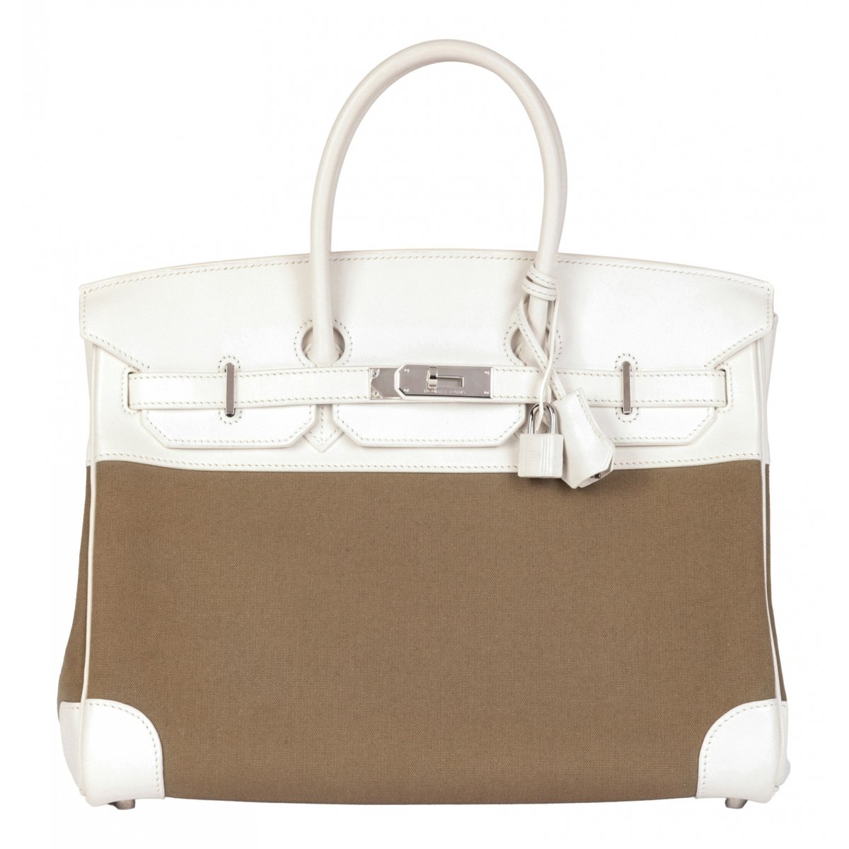 Birkin 35 leather handbag
