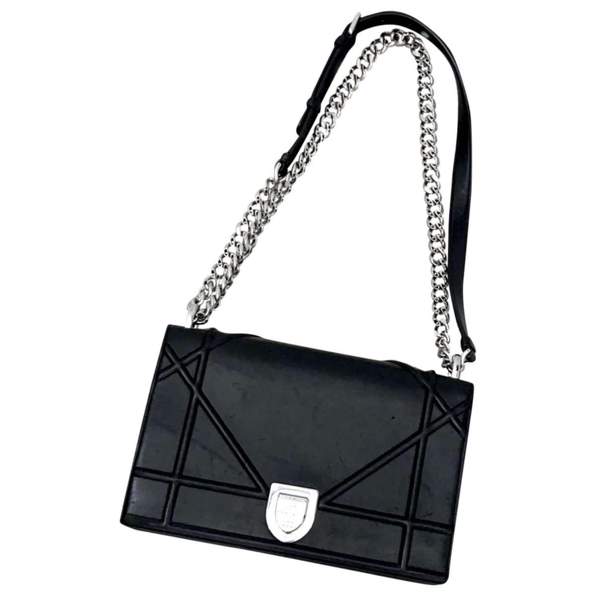 Diorama leather crossbody bag