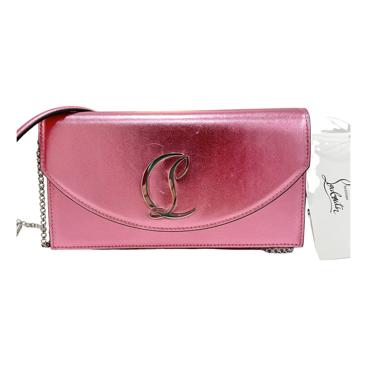 Loubi54 leather crossbody bag