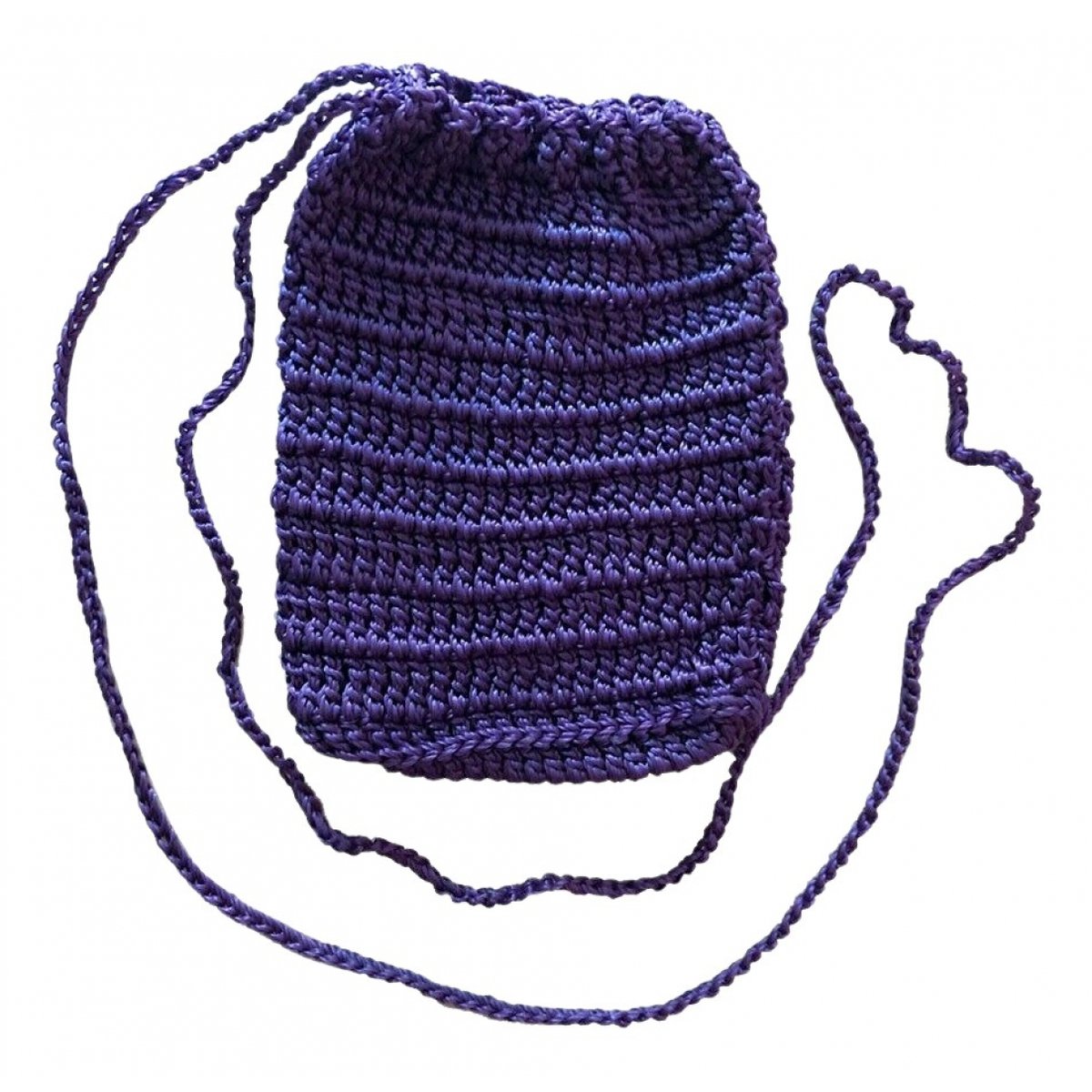 Crochet wool handbag
