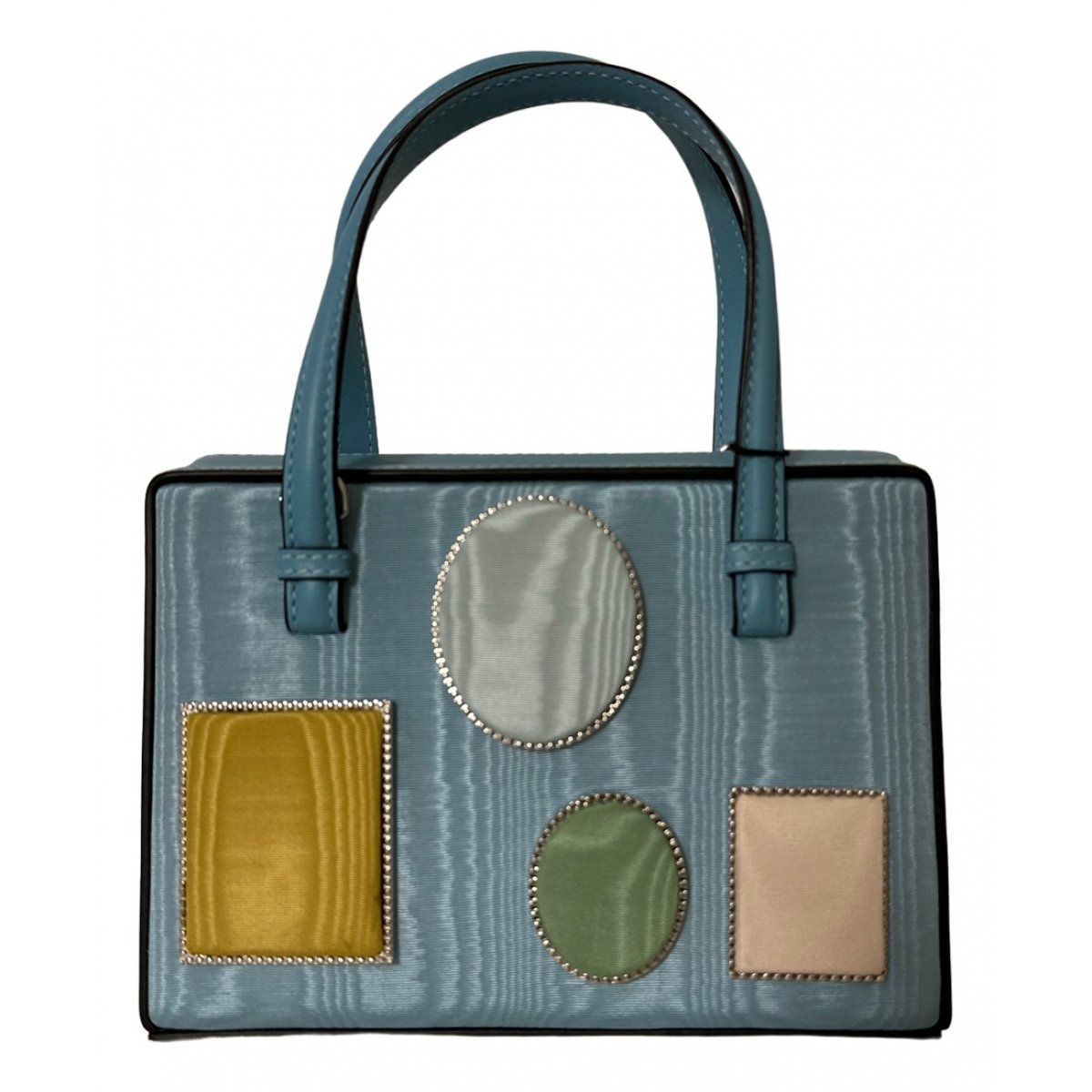 Postal leather handbag