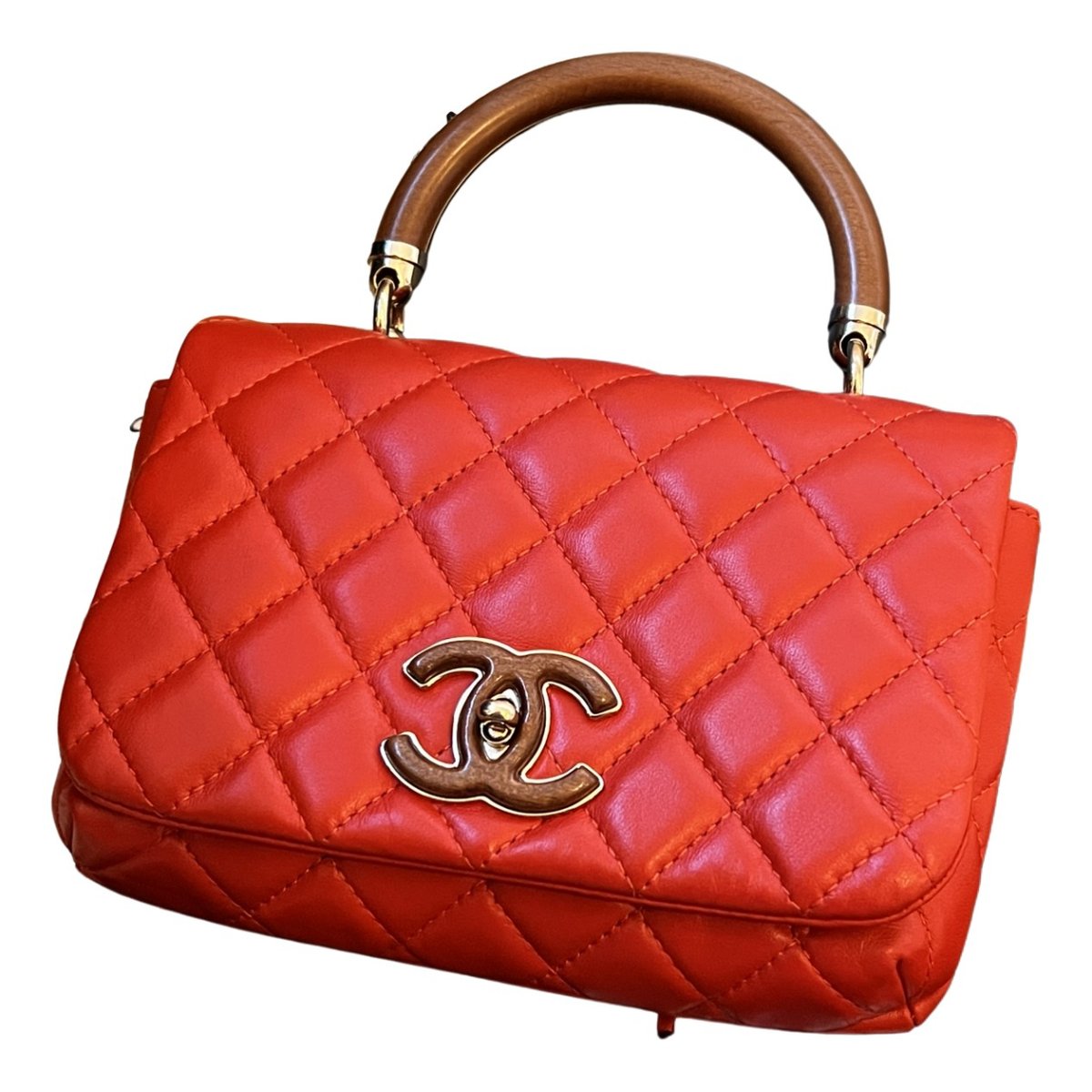 Coco Handle leather handbag