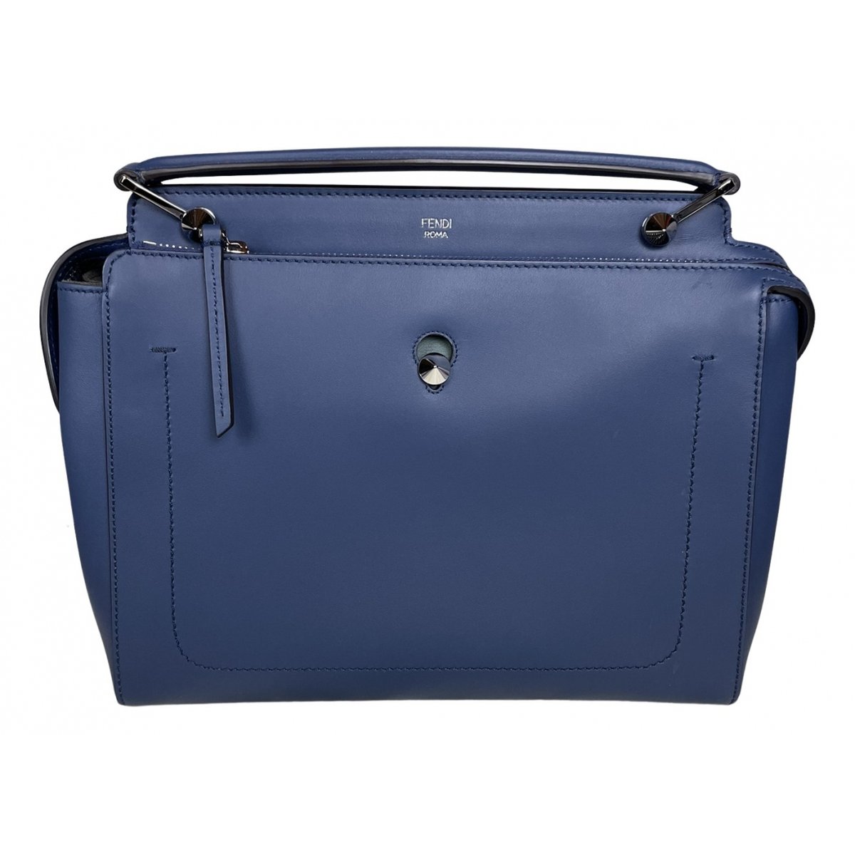 Dot Com leather handbag