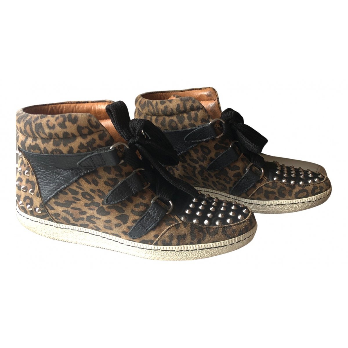 Albatorock leather trainers